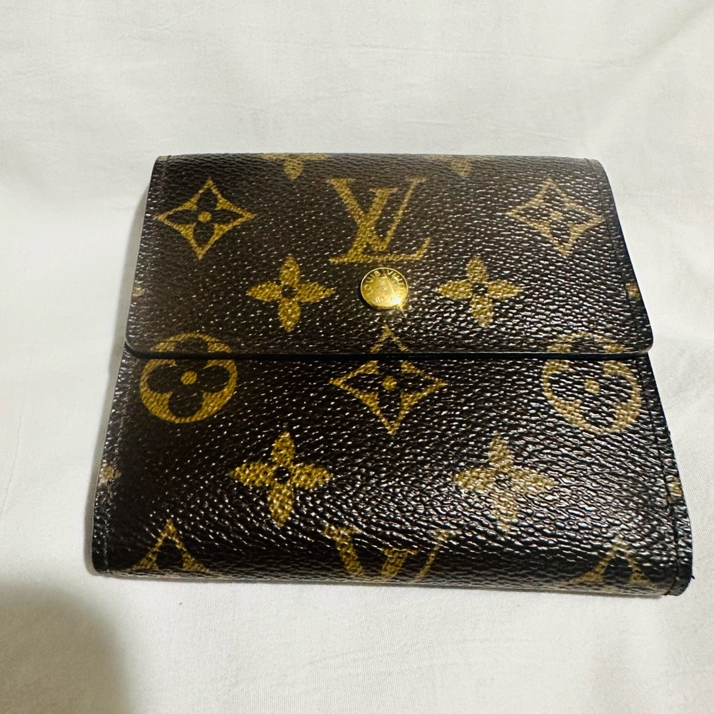Authentic Louis Vuitton Vintage Monogram Portefeuille Elise Bifold Wallet